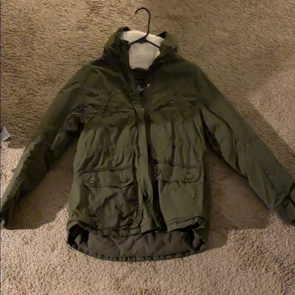 Green jacket